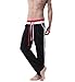 DESMIIT Men's Elastic Waist Casual Sport Pants with Pockets
