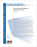 Review Giga Information Group, Inc.  / PC and Handheld Markets : Projections for 2001