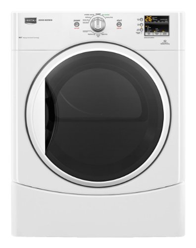 Maytag Performance Series 6.7 Cu. Ft. White 27 In. Front-Load Gas Dryer - MGDE201YW