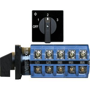 Blue Sea 9077 Switch, AC 240VAC 63A OFF Positions