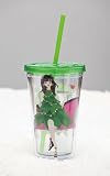Insulated Cup w/Straw 17oz & Twist Off Lid, Dear Santa I Want It All