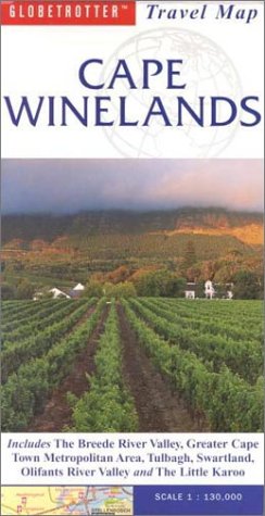 City Travel Guides Discounted  Books : Cape Winelands (Globetrotter Travel Map)