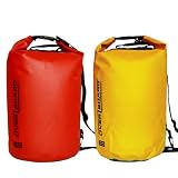 WATERPROOF 30LTR BAG TRAVEL/BEACH (Yellow)