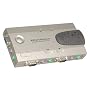 IOGAER GCS14 4-Port MiniView PC PS/2 KVM Switch Kit with Cables(PS/2)