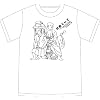 坊歌ろいど Tシャツ ブラック×ホワイト サイズ:L