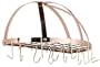 Old Dutch Half Round Pot Rack, Copper