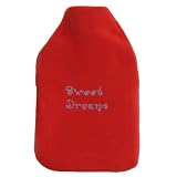 2 Litre Hot Water Bottle with Fleece Cover - Sweet Dreams