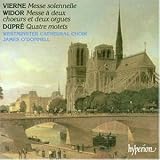 Eigenschaften Westminster Cathedral Choir  / Geistliche Werke von Vierne, Dupre und Widor
