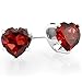 1.50 CT 6MM REAL NATURAL GENUINE Heart SHAPE RED title=