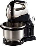 Produkt-Bild: Mia MX 3062 Design Handmixer Set mit Standgestell und rotierender Edelstahlsch&uuml;ssel