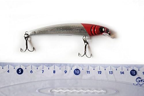 Fishing Lure Wobbler Hardbatis Bait, Sharp Hooks, 0.14 Ounce, 3-inch
