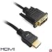2m (6ft) High-quality Dvi to Hdmi Cable