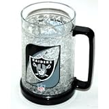NFL Oakland Raiders 16 oz Crystal Freezer Mug