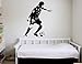 LIONEL MESSI FOOTBALLER. Giant Wall Art Sticker, Vinyl Graphic Decal, large Mural. Football. (Medium - 82cm (w) X 97cm (h))