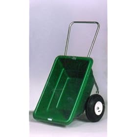 Garden Cart 5.5 cu. ft. Rib Tire w  tube (Red Tub) from Garden Wagons