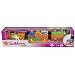 Eichhorn 100002223 - Color Holzzug, 20-tlg., inklusive 17 Bausteinen, 41 cm
