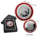 San Jose Sharks Silver Coin Ornament