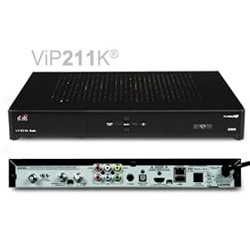 Dish Network 211 satellite tv high definition receiver HD VIP 211