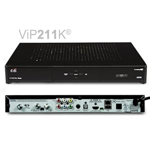 Dish Network 211 satellite tv high definition receiver HD VIP 211