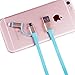 Miger Apple Certified 2Pack Retractable Charge and Sync 2-in-1 Cable with Lightning & Micro USB Connectors for iPhone, iPad, iPod Touch /5 Nano 7 on iOS9, Samsung /HTC & More - 3.3 Feet(1 Meters)