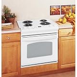 GE 30 JDS28DNWW White Drop-In Electric Range