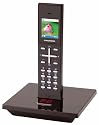 Grundig Illion A1 schnurloses DECT-Telefon mit Anrufbeantworter, Farbdisplay, SMS-Funktion und polyphonen Klingeltönen schwarz