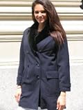 SHEARED MINK FURLINED JACKET sz4 #8394