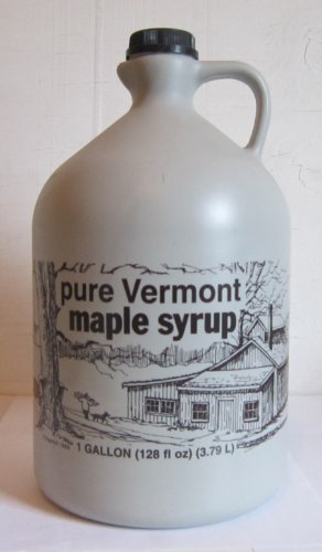Ferguson Farms 100% Pure Vermont Maple Syrup, Grade A Dark, Jug 1 Gallon