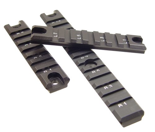 UTG MNTP503 Tactical Picatinny/Weaver Rail, Set 3