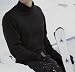 FREE SHIPPING: Men's Combed Cotton Euro Design Ski Turtleneck