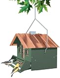 Perky Pet 339 Squirrel Be Gone II Feeder Home with Chimney