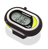 Highgear VIA PanicAlarm Pedometer with Calorie Counter, Watch, and Chronograph