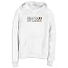 Sweatshirt Woman White Elegant Flag 