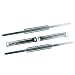 Charles Leonard Inc. Prestong Prong Paper (Wide) Fasteners, 3 Inches Standard, 8.50 Inches C-C, Silver, 50 per Box (R, 80)
