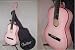 Austin Bazaar 38 Pink Guitar with Carrying Bag And Accessories
