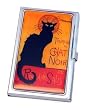Chat Noir Business Card ID Case