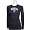 Chicago White Sox Black Ladies Arch Logo Diamond Long Sleeve T-shirt