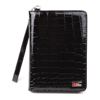 DURGADGET Housse étui effet « peau de croco » laquée avec lampe de lecture intégrée - pour lecteur de livre électronique / liseuse sans fil Amazon Kindle TOUCH (sortie novembre 2011) DURGADGET Housse étui effet « peau de croco » laquée avec lampe de lecture intégrée - pour lecteur de livre électronique / liseuse sans fil Amazon Kindle TOUCH (sortie novembre 2011)