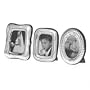 Wallace Sterling Fluted, Beaded, Bow and Ribbon Mini Frames, Set of 3