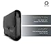 CellBee® Motorola Moto G / Moto X / Droid X Premium Leather Pouch Carrying Case with Belt Clip Belt Loops Holster for Motorola Moto G / Moto X / Droid X(Perfect Fits with Dual Layer Case/ Otterbox Commuter / Defender Case on Lifeproof Case On) w/ Stylus Touch Pen (Premium Black)
