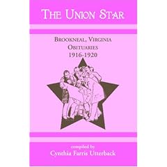 The Union Star, Brookneal, Virginia Obituaries, 1916-1920