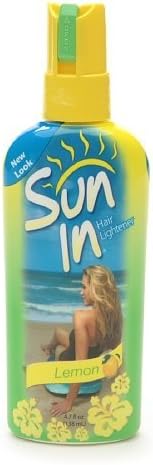 Sun-In Hair Lightener Spray Lemon Fresh 4.7 OZ - Buy Packs and SAVE (Pack of 5)