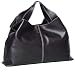 Cattleyea Leather Origami Handbag Black