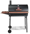 Char-Griller 1224 Smokin Pro 830 Square Inch Charcoal Grill with Side Fire Box