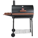Char-Griller 1224 Smokin Pro 830 Square Inch Charcoal Grill with Side Fire Box