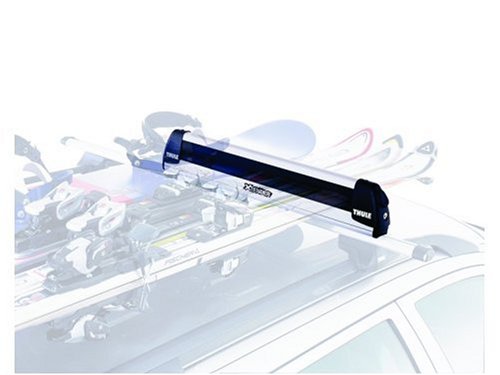 Thule Roof Mounted Xtender Ski Carrier For 6 Pairs Of Skis