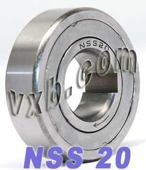AS20 One Way 20x47x14 6204 Bearing Support Required Backstop Clutch