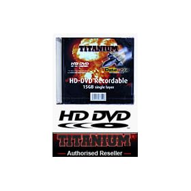 Datawrite Titanium HD-DVD Recordable 15Gb (c/w jewel case)