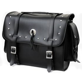 Motorcycle Sissy Bar Bags Leather Travel Bag SB71
