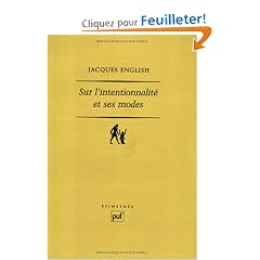 Sur l'intentionnalit� et ses modes